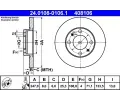 ATE Brzdov kotou - 247 mm ‐ AT 408106