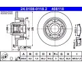 Brzdov kotou ATE ‐ AT 408118