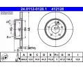 Brzdov kotou ATE ‐ AT 412128