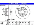 ATE Brzdov kotou - 290 mm ‐ AT 412216