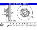 Brzdov� kotou�&nbsp;ATE&nbsp;&dash;&nbsp;AT 422119