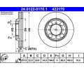 Brzdov� kotou�&nbsp;ATE&nbsp;&dash;&nbsp;AT 422170