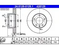 ATE Brzdov kotou - 306 mm ‐ AT 428129