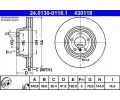 ATE Brzdov kotou - 348 mm ‐ AT 430118