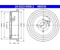 Brzdov buben ATE ‐ AT 480038