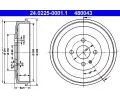 Brzdov� buben&nbsp;ATE&nbsp;&dash;&nbsp;AT 480043