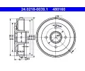 Brzdov buben ATE ‐ AT 480160