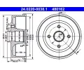 Brzdov buben ATE ‐ AT 480162