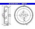 Brzdov buben ATE ‐ AT 480167