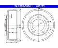 Brzdov buben ATE ‐ AT 480173