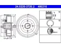 ATE Brzdov buben s loiskem - 203 mm ‐ AT 480210