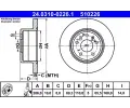 ATE Brzdov kotou Power Disc - 286 mm ‐ AT 510226