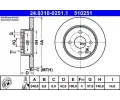 ATE Brzdov kotou Power Disc - 240 mm ‐ AT 510251