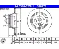 Brzdov kotou ATE ‐ AT 510278