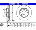 Brzdov kotou ATE ‐ AT 520132