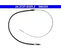 ATE Tažné lanko parkovací brzdy AT 580355, 24.3727-0355.2