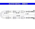 Ta�n� lanko parkovac� brzdy&nbsp;ATE&nbsp;&dash;&nbsp;AT 580619