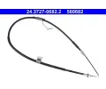 ATE Tažné lanko parkovací brzdy AT 580682, 24.3727-0682.2