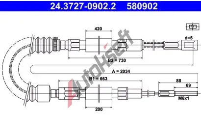 ATE Ta�n� lanko - parkovac� brzda AT 580902, 24.3727-0902.2