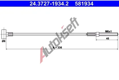 ATE Ta�n� lanko - parkovac� brzda AT 581934, 24.3727-1934.2