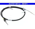 ATE Tažné lanko parkovací brzdy AT 581971, 24.3727-1971.2