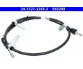 ATE Tažné lanko parkovací brzdy AT 583209, 24.3727-3209.2