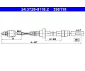 Spojkov lanko ATE ‐ AT 590118