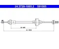 Spojkov lanko ATE ‐ AT 591005
