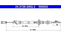 Spojkov lanko ATE ‐ AT 592002