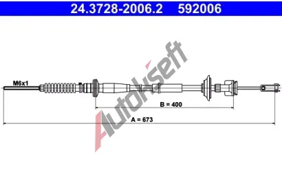 ATE Spojkov� lanko AT 592006, 24.3728-2006.2