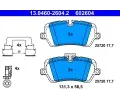 Sada brzdovch destiek ATE ‐ AT 602604