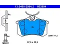 ATE Sada brzdovch destiek ‐ AT 602984