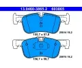 Sada brzdovch destiek ATE ‐ AT 603865