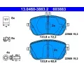 Sada brzdovch destiek ATE ‐ AT 603883