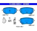 Sada brzdovch destiek ATE ‐ AT 603888