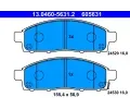 Sada brzdovch destiek ATE ‐ AT 605631