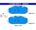 Sada brzdovch destiek ATE ‐ AT 605678
