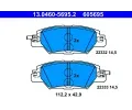 Sada brzdovch destiek ATE ‐ AT 605695