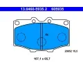 Sada brzdovch destiek ATE ‐ AT 605935