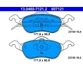 Sada brzdovch destiek ATE ‐ AT 607121