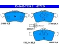 Sada brzdovch destiek ATE ‐ AT 607124