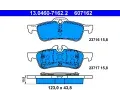 Sada brzdovch destiek ATE ‐ AT 607162