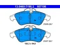 Sada brzdovch destiek ATE ‐ AT 607196