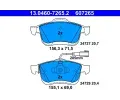 Sada brzdovch destiek ATE ‐ AT 607265