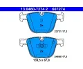 Sada brzdovch destiek ATE ‐ AT 607274