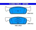 Sada brzdovch destiek ATE ‐ AT 607298