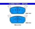Sada brzdovch destiek ATE ‐ AT 607335