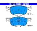 Sada brzdovch destiek ATE ‐ AT 607336