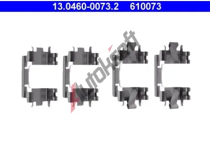 ATE Sada psluenstv - obloen kotouov brzdy AT 610073, 13.0460-0073.2