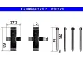 Sada psluenstv obloen kotouov brzdy ATE ‐ AT 610171